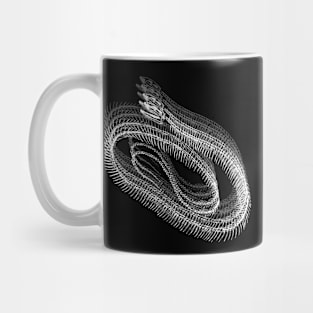 Snake skeleton / WHITE / Mug